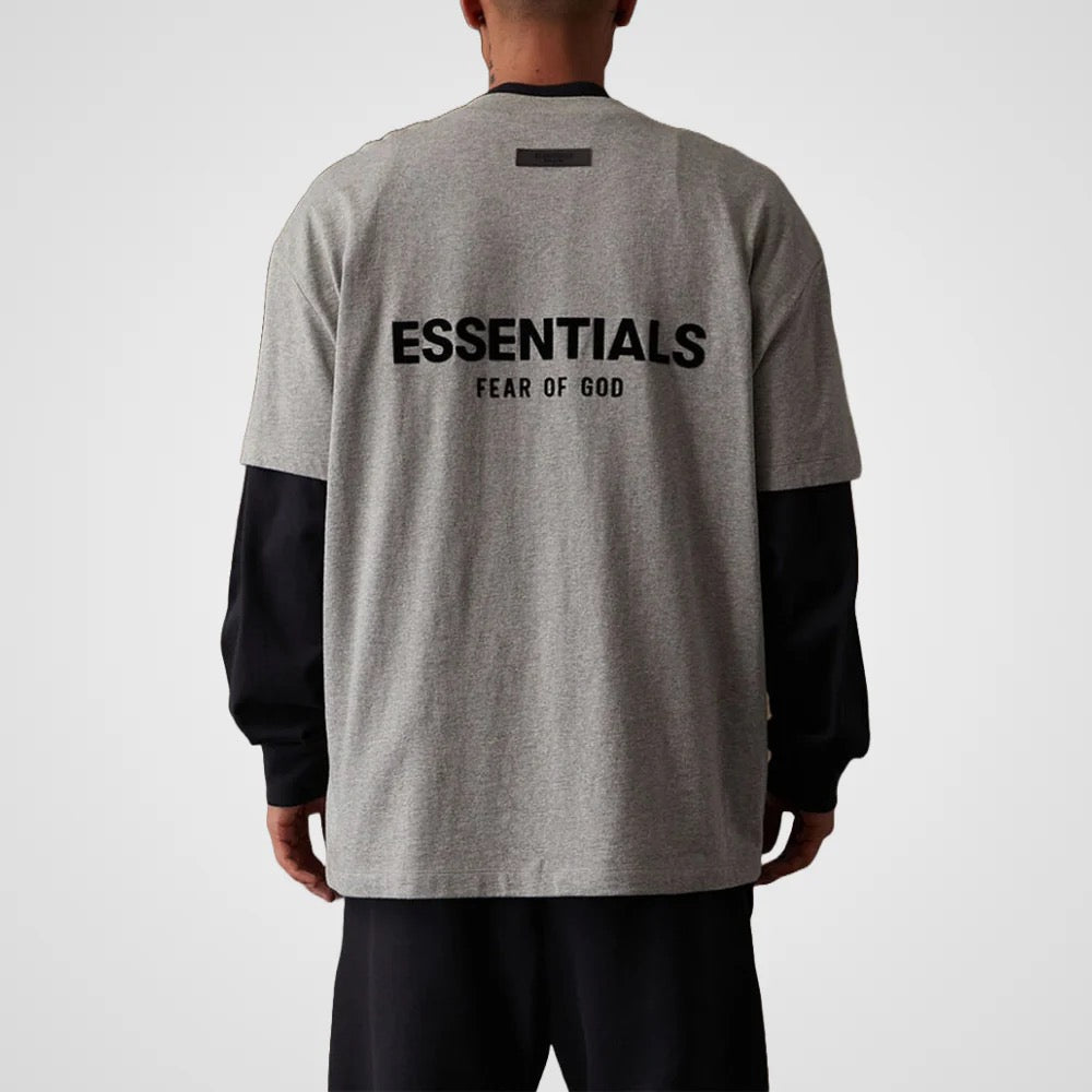 Playera Essentials Fear of God Dark Oatmeal
