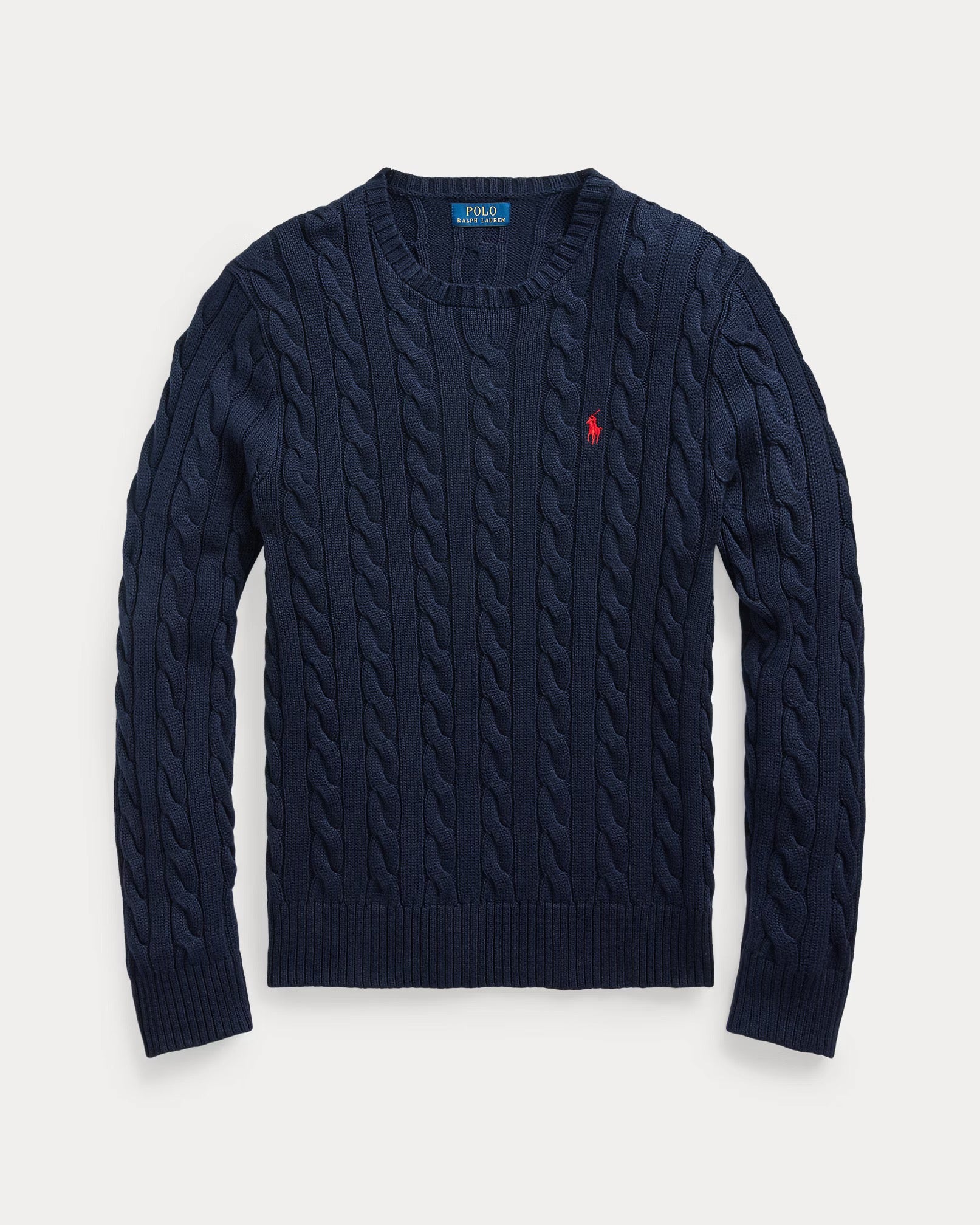 Polo Ralph Lauren Cable Knit Cotton Sweater (Hombre)