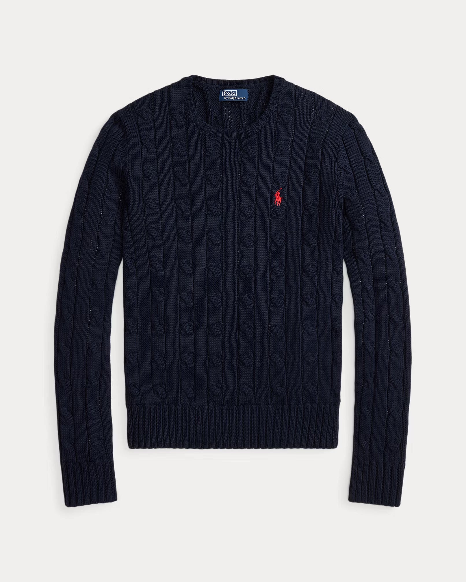 Polo Ralph Lauren Cable Knit Cotton Sweater (Mujer)