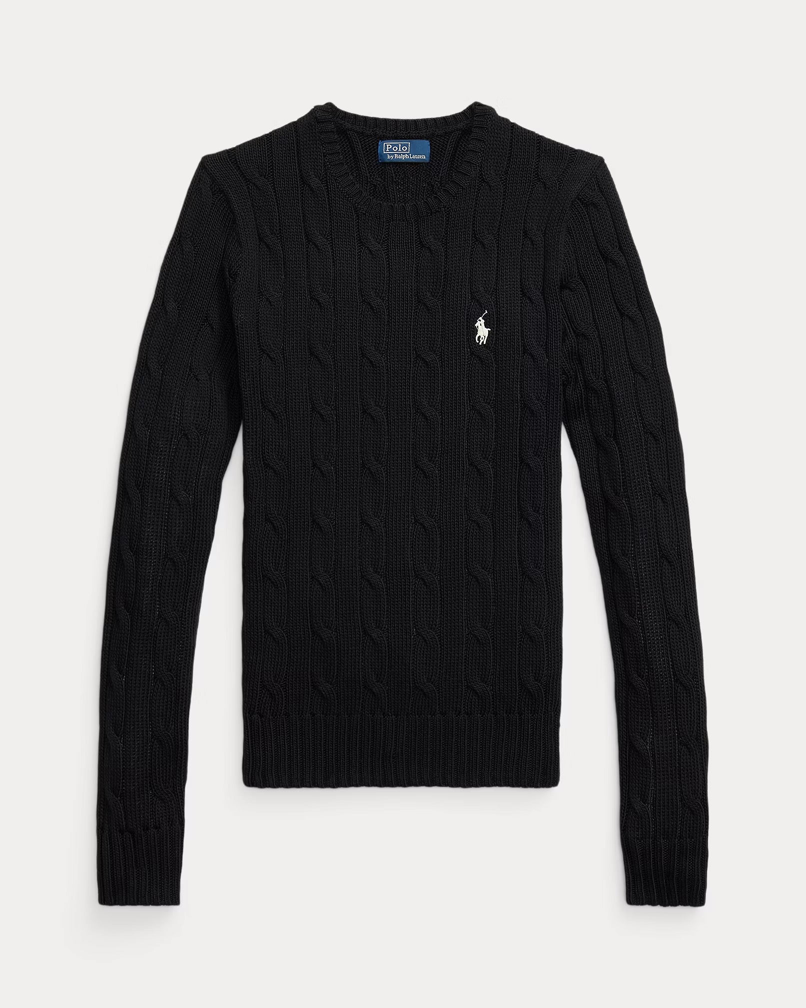 Polo Ralph Lauren Cable Knit Cotton Sweater (Mujer)