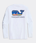 VINEYARD VINES-PLAYERA DE MANGA LARGA Baseball Crowd Whale