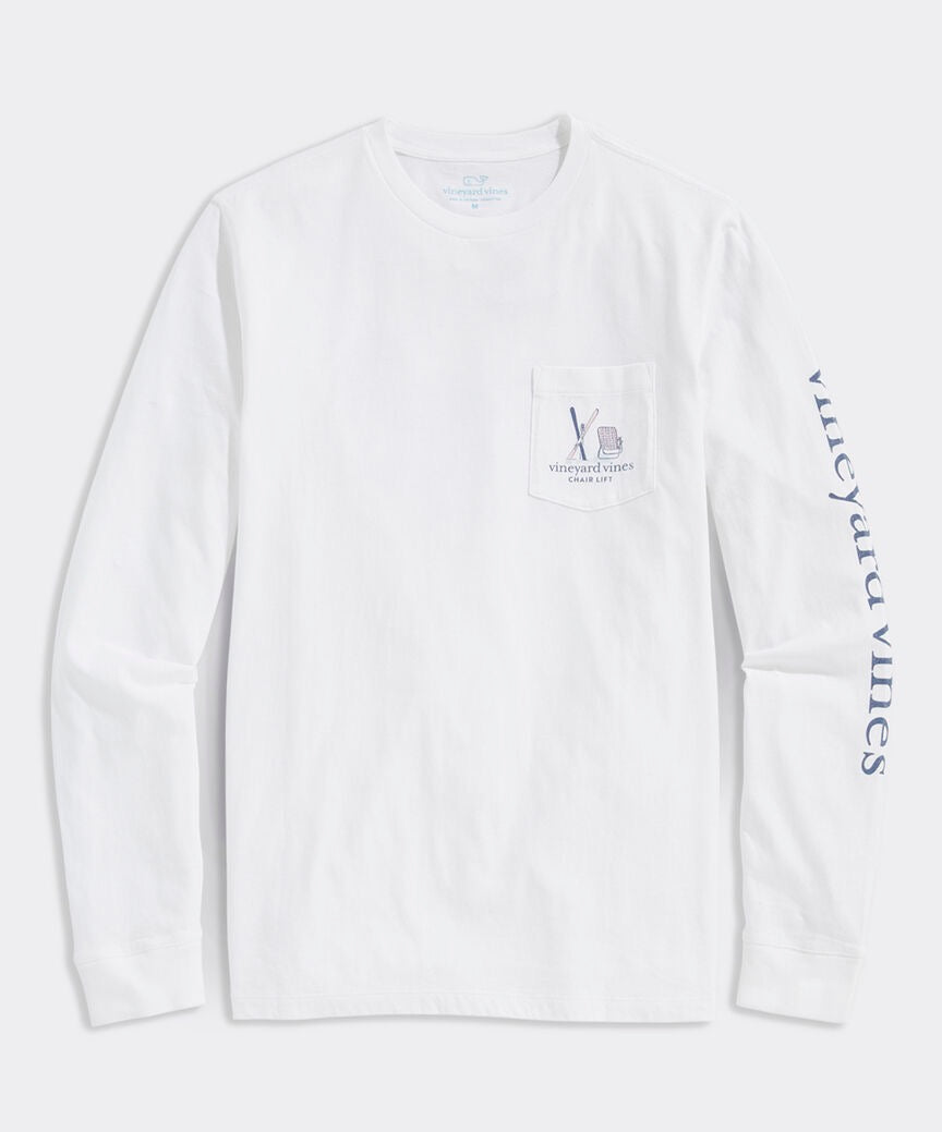 VINEYARD VINES-PLAYERA DE MANGA LARGA Chair Lift