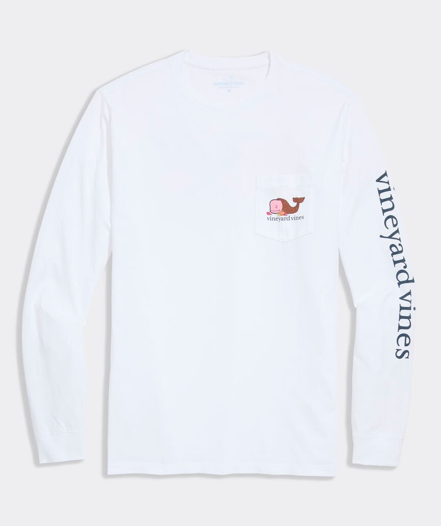 VINEYARD VINES-PLAYERA DE MANGA LARGA Whale Cornucopia